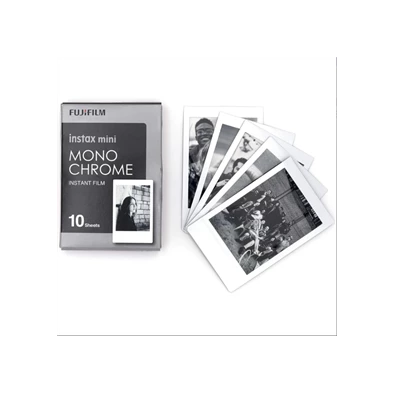 Fujifilm Instax Mini fényes Monochrome 10 db fotópapír