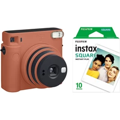Fujifilm Instax Square SQ1 2020 narancssárga fényképezőgép + 10 db képre film