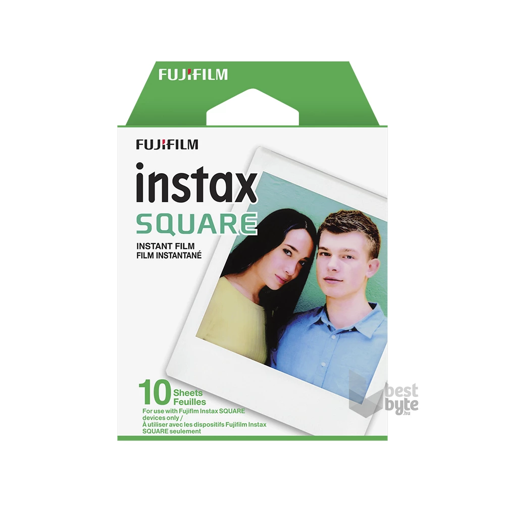 Fujifilm Instax Square fényes 10 db képre film