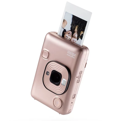Fujifilm Mini LiPlay 2019 arany hibrid fényképezőgép + tok + csuklópánt