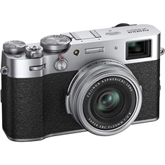 Fujifilm X100v ezüst digitális kompakt fényképezőgép