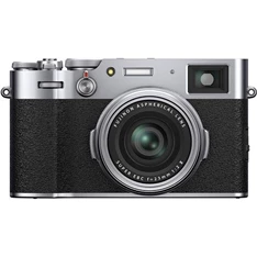 Fujifilm X100v ezüst digitális kompakt fényképezőgép