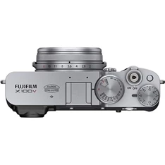 Fujifilm X100v ezüst digitális kompakt fényképezőgép