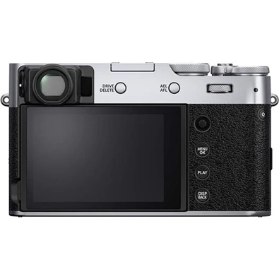 Fujifilm X100v ezüst digitális kompakt fényképezőgép