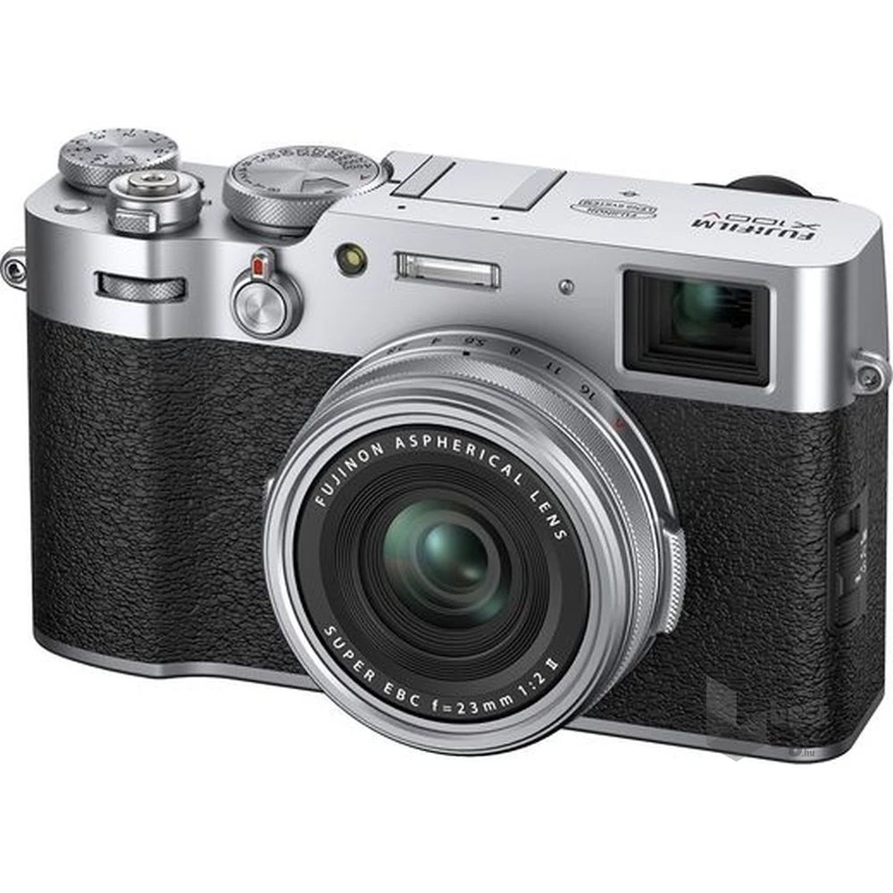 Fujifilm X100v ezüst digitális kompakt fényképezőgép