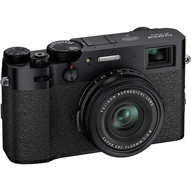 Fujifilm X100v fekete digitális kompakt fényképezőgép