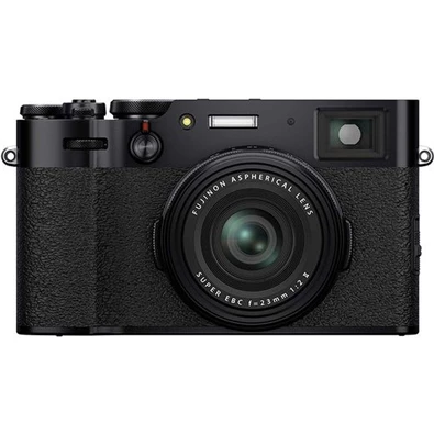 Fujifilm X100v fekete digitális kompakt fényképezőgép