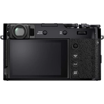 Fujifilm X100v fekete digitális kompakt fényképezőgép