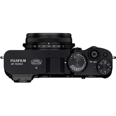 Fujifilm X100v fekete digitális kompakt fényképezőgép