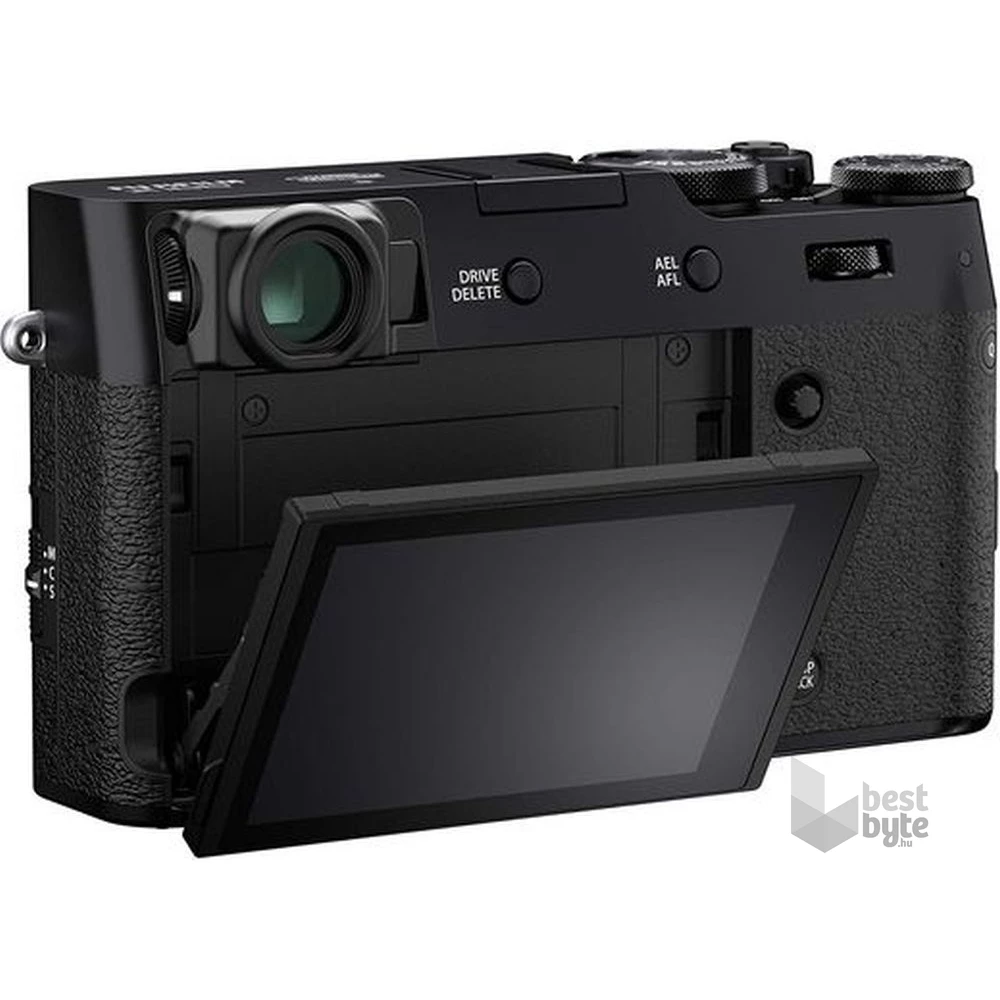 Fujifilm X100v fekete digitális kompakt fényképezőgép