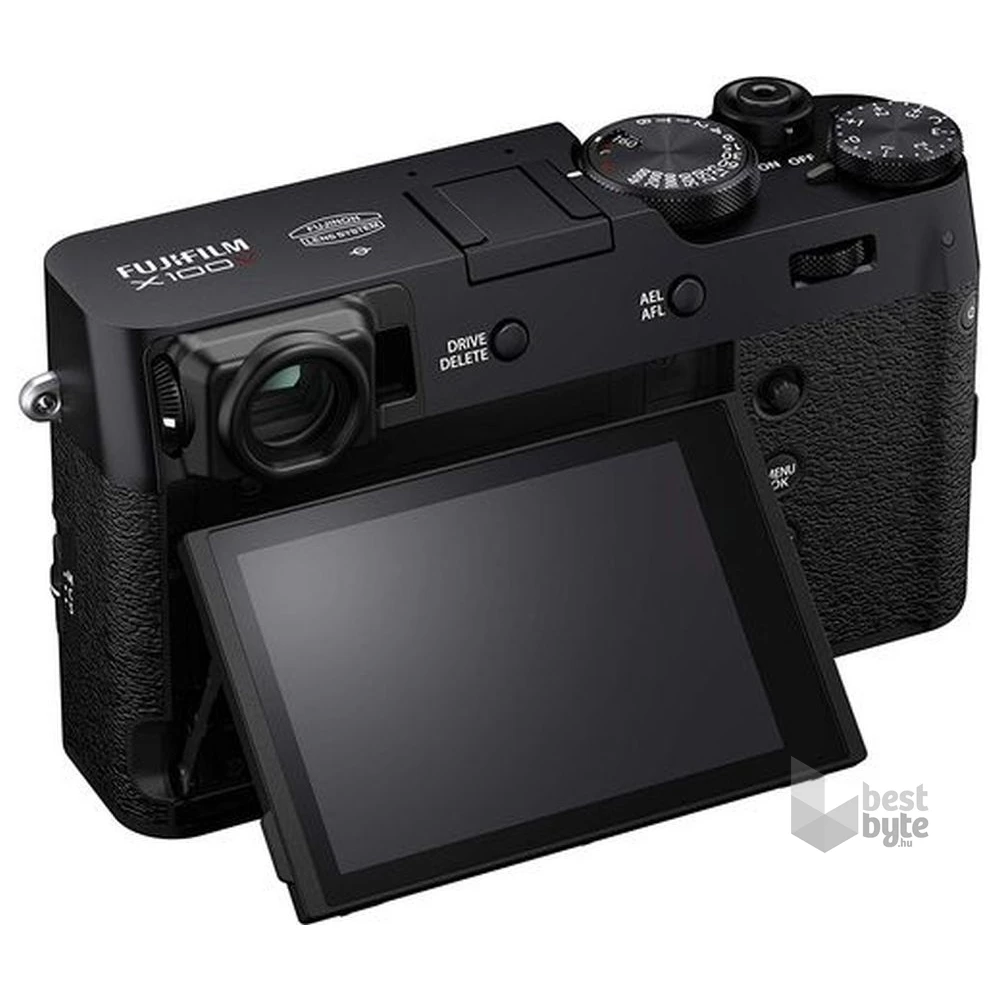 Fujifilm X100v fekete digitális kompakt fényképezőgép