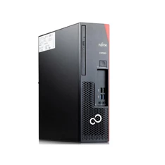 Fujitsu Esprimo D538 SFF/i5-9500/8GB/256GB/Win Pro COA/fekete asztali számítógép (Használt A+)