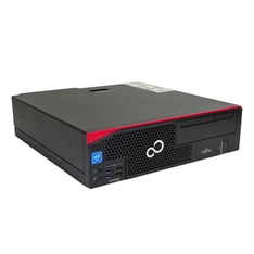 Fujitsu Esprimo D556 SFF/i3-6100/8GB/256GB SSD/Win Pro COA/fekete asztali számítógép (Használt A+,felújított)