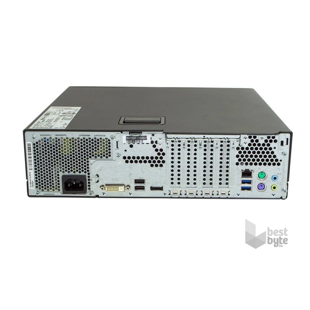 Fujitsu Esprimo D556 SFF/i3-6100/8GB/256GB SSD/Win Pro COA/fekete asztali számítógép (Használt A+,felújított)