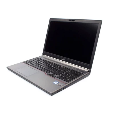 Fujitsu LifeBook E756 laptop (15,6"FHD/Intel Core i5-6300U/Int.VGA/16GB/256GB/Win11 Pro COA/Használt A,prémium) - ezüst