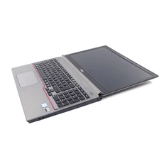 Fujitsu LifeBook E756 laptop (15,6"FHD/Intel Core i5-6300U/Int.VGA/16GB/256GB/Win11 Pro COA/Használt A,prémium) - ezüst