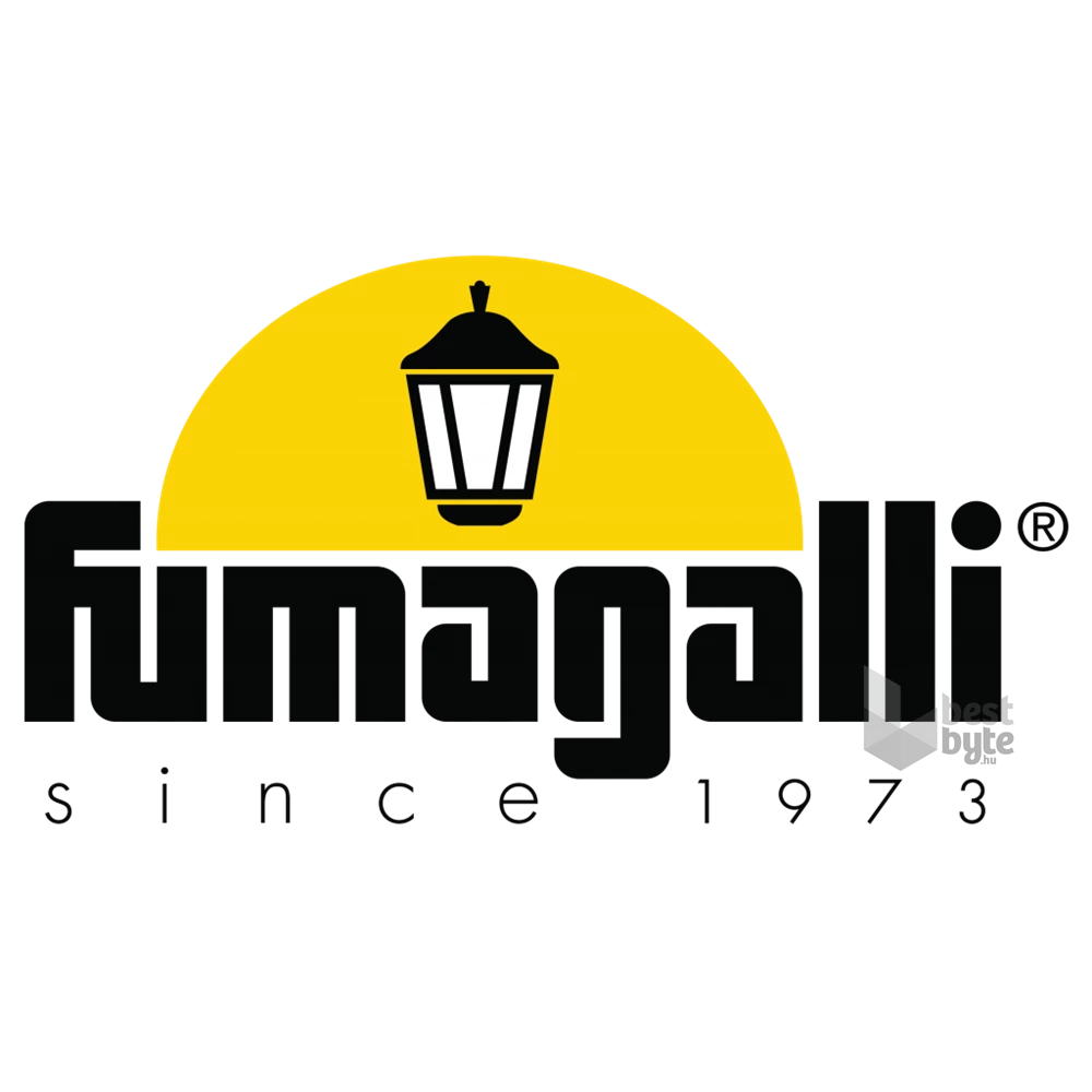 Fumagalli BEPPE 400 POWER LED 50W 4K E27 szürke kültéri lámpafej
