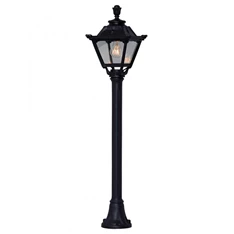 Fumagalli MIZAR/GOLIA LED 6W 4K E27 fekete kültéri állólámpa
