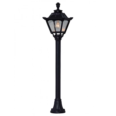 Fumagalli MIZAR/GOLIA LED 6W 4K E27 fekete kültéri állólámpa