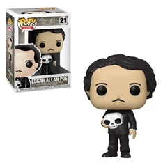 Funko POP! Icons (21) Edgar Allan Poe with Skull figura