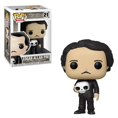 Funko POP! Icons (21) Edgar Allan Poe with Skull figura