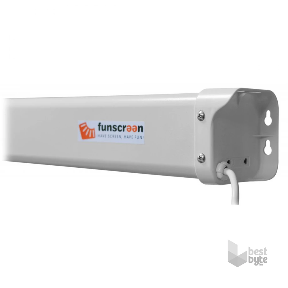 Funscreen Motor 16:10 167x203 cm motoros fali vetítővászon