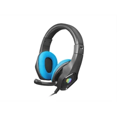 Fury PHANTOM fekete-kék gamer headset