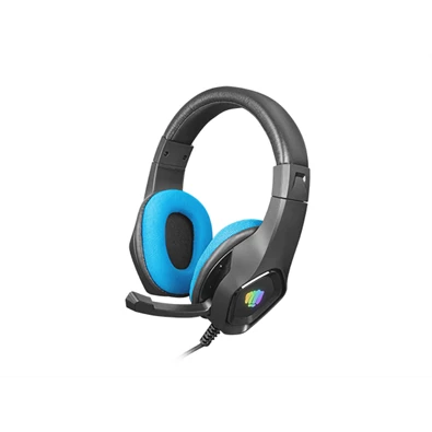 Fury PHANTOM fekete-kék gamer headset