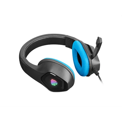 Fury PHANTOM fekete-kék gamer headset