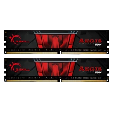 G.Skill 16GB/3000MHz DDR-4 Aegis fekete (Kit 2 db 8GB) (F4-3000C16D-16GISB) memória