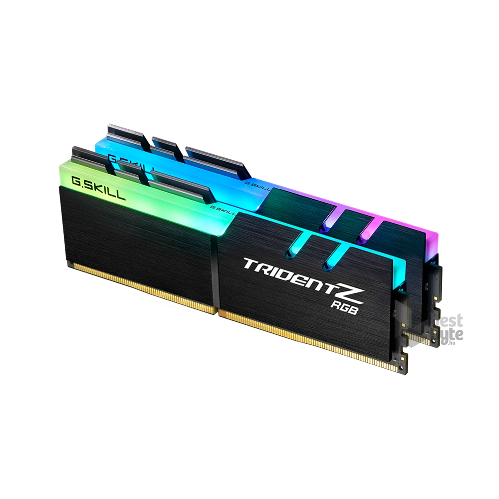 G.Skill 32GB/3200MHz DDR-4 Trident Z RGB (Kit! 2db 16GB) (F4-3200C16D-32GTZR) memória