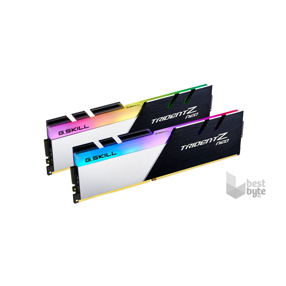 G.Skill 32GB/3600MHz DDR-4 Trident Z Neo (Kit! 2db 16GB) (F4-3600C16D-32GTZNC) memória