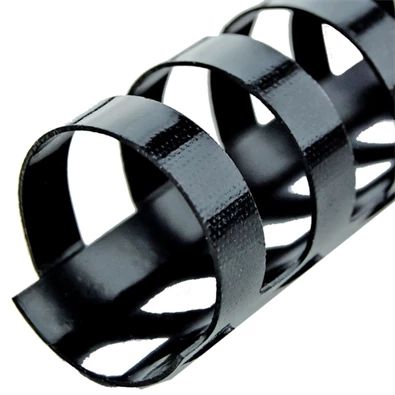 GBC 19mm 100db-os fekete műanyag spirál