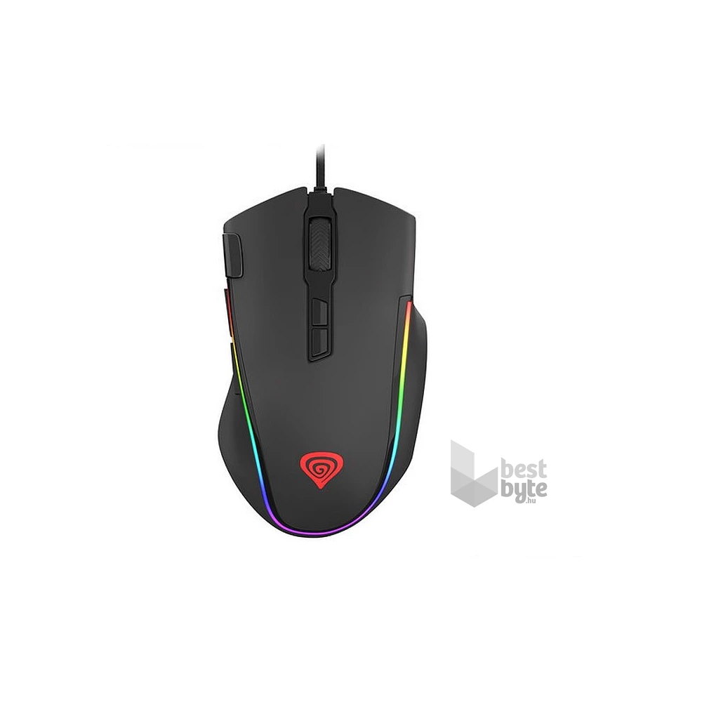 Genesis NMG-1850 GAMING EGÉR KRYPTON 700 G2 8000DPI SZOFTVERREL RGB MEGVILÁGÍTOTT FEKETE