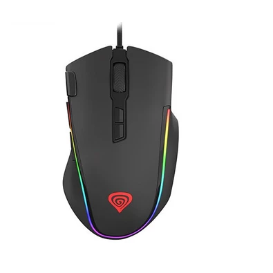Genesis NMG-1850 GAMING EGÉR KRYPTON 700 G2 8000DPI SZOFTVERREL RGB MEGVILÁGÍTOTT FEKETE