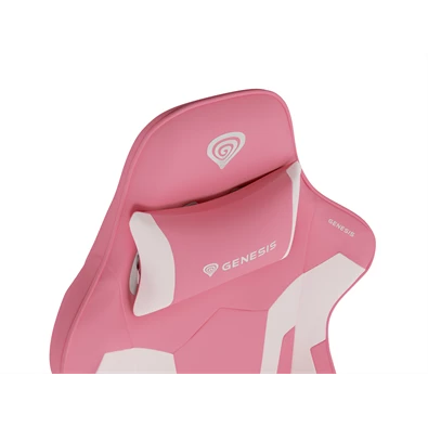 Genesis NFG-1929 NITRO 710 RÓZSASZÍN-FEHÉR Gamer szék