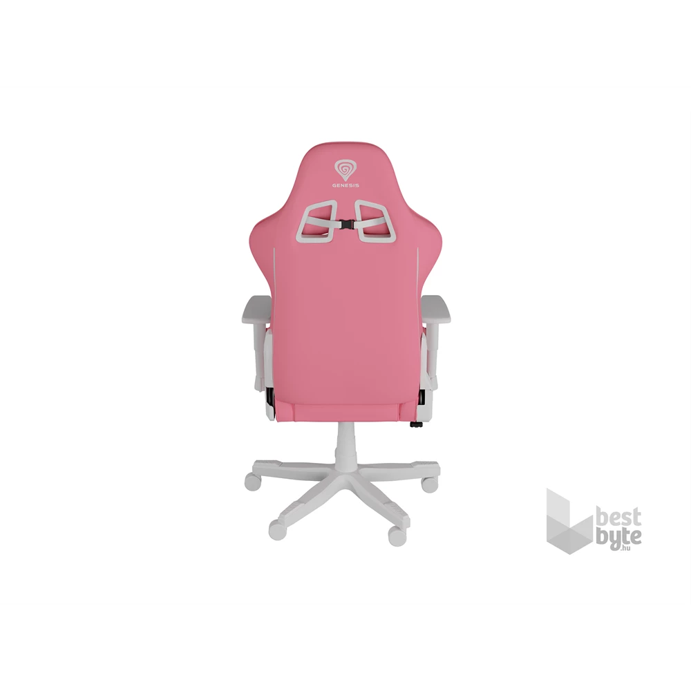Genesis NFG-1929 NITRO 710 RÓZSASZÍN-FEHÉR Gamer szék