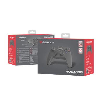 Genesis NJG-0692 PV58 (PS3/PC) fekete vezeték nélküli gamepad