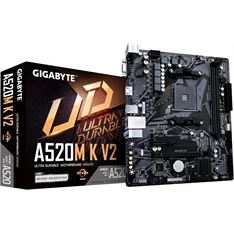 GIGABYTE Alaplap AM4 A520M K V2 AMD A520, mATX