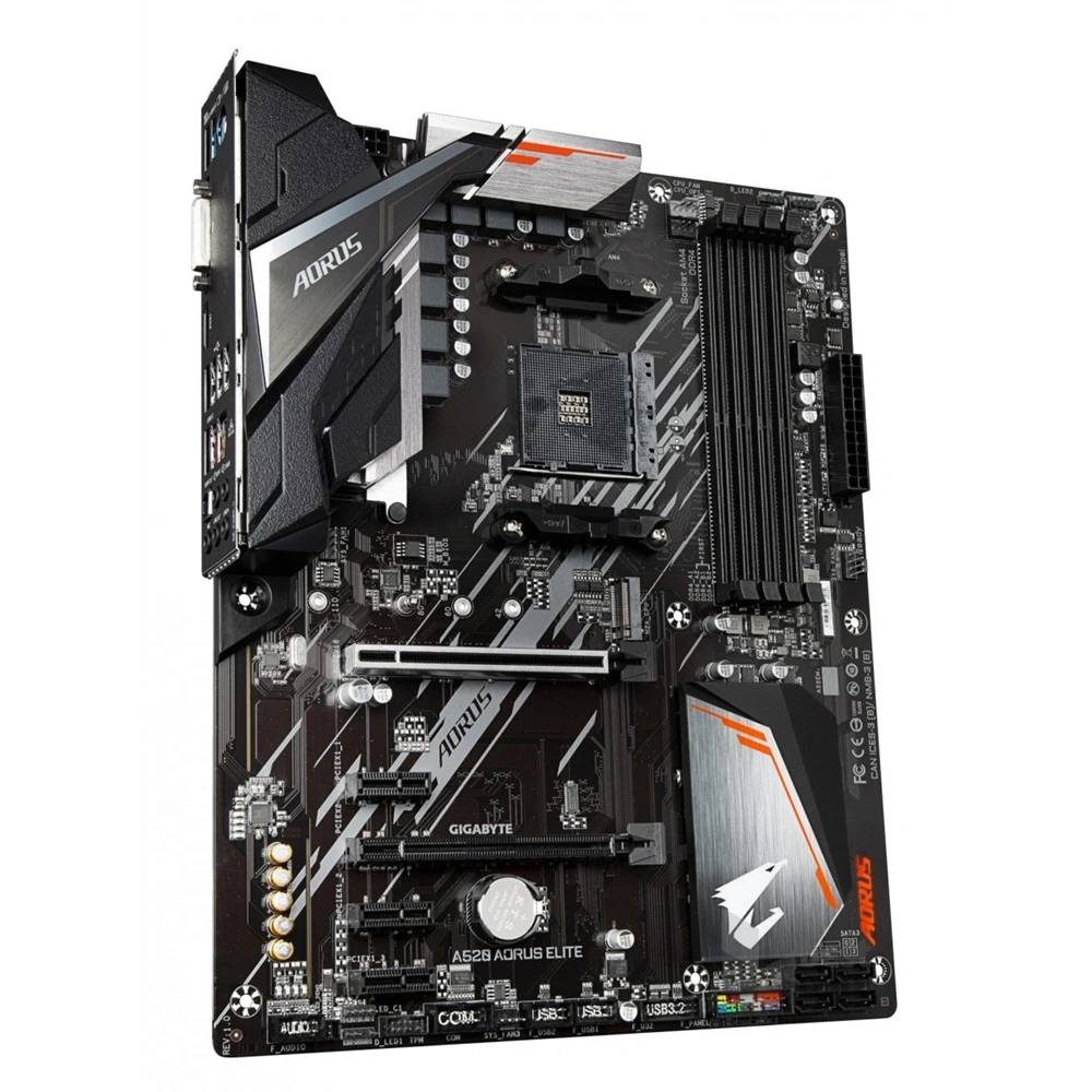 GIGABYTE Alaplap AM4 A520 AORUS ELITE AMD A520, mATX