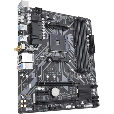 GIGABYTE Alaplap AM4 B450M DS3H WIFI AMD B450, mATX