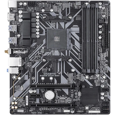 GIGABYTE Alaplap AM4 B450M DS3H WIFI AMD B450, mATX