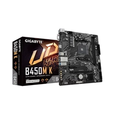 GIGABYTE Alaplap AM4 B450M K AMD B450, mATX