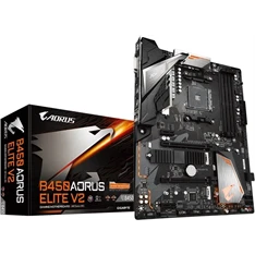 GIGABYTE Alaplap AM4 B450 AORUS ELITE V2 AMD B450, ATX