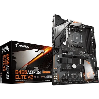 GIGABYTE Alaplap AM4 B450 AORUS ELITE V2 AMD B450, ATX