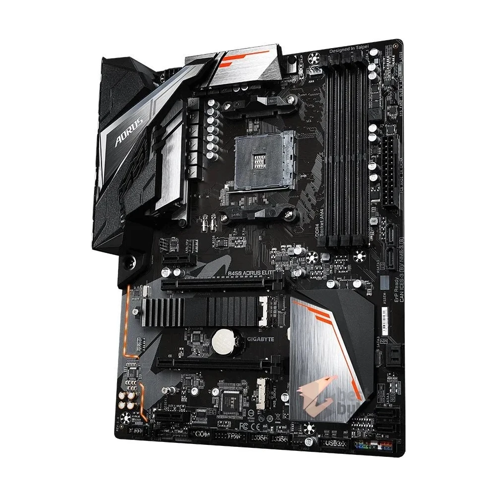 GIGABYTE Alaplap AM4 B450 AORUS ELITE V2 AMD B450, ATX