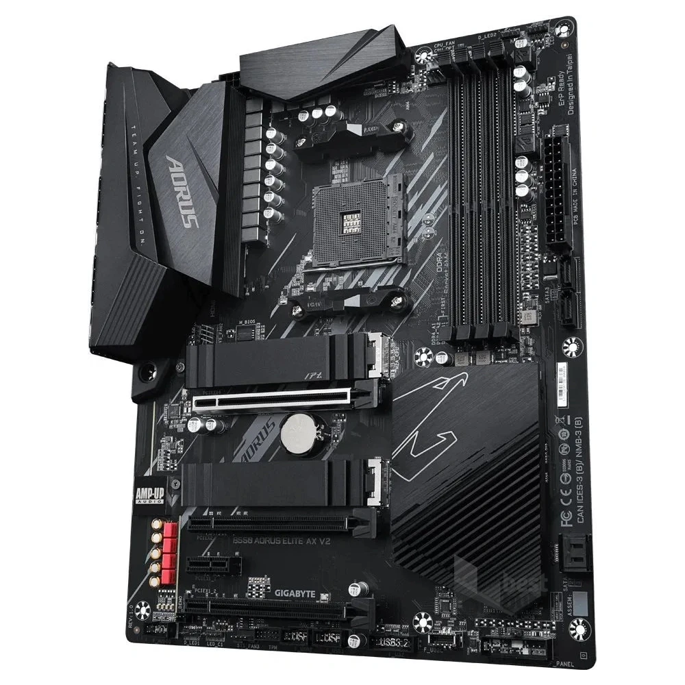 GIGABYTE Alaplap AM4 B550 AORUS ELITE AX V2 AMD B550, ATX