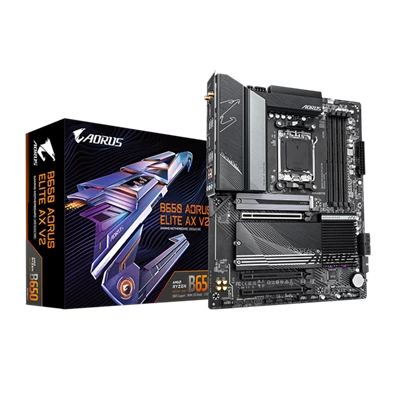 GIGABYTE Alaplap AM5 B650 AORUS ELITE AX V2 AMD B650, ATX