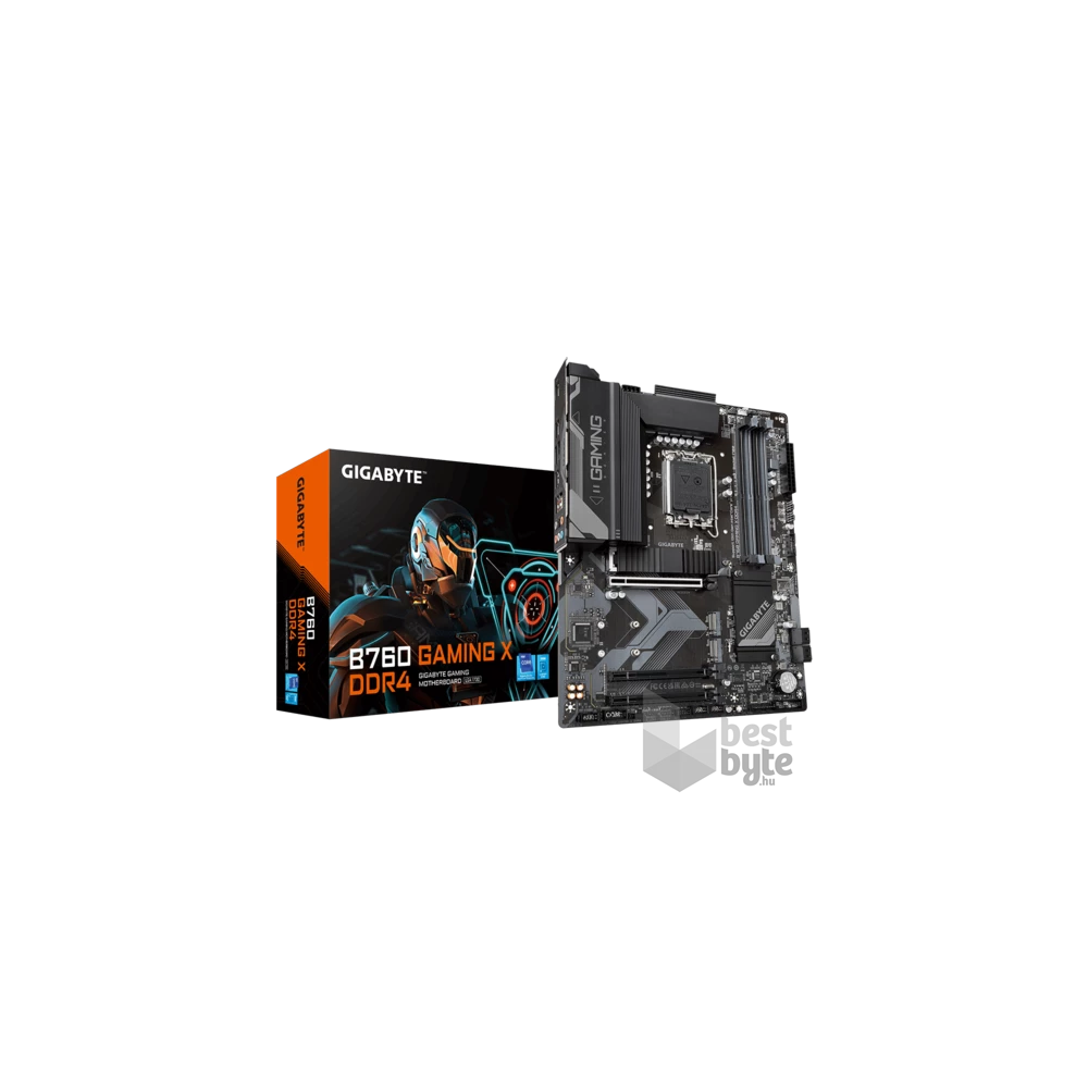GIGABYTE Alaplap S1700 B760 GAMING X DDR4 INTEL B760, ATX