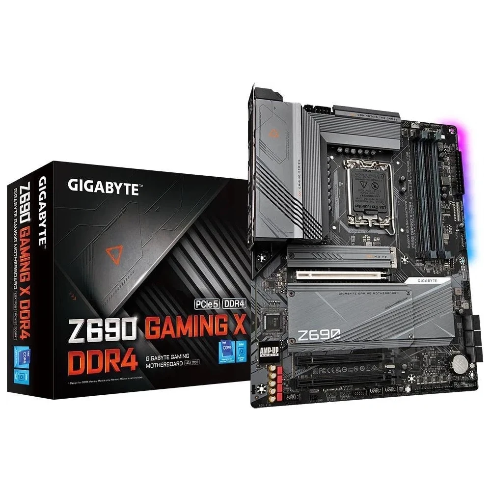 GIGABYTE Alaplap S1700 Z690 GAMING X DDR4 INTEL Z690, ATX